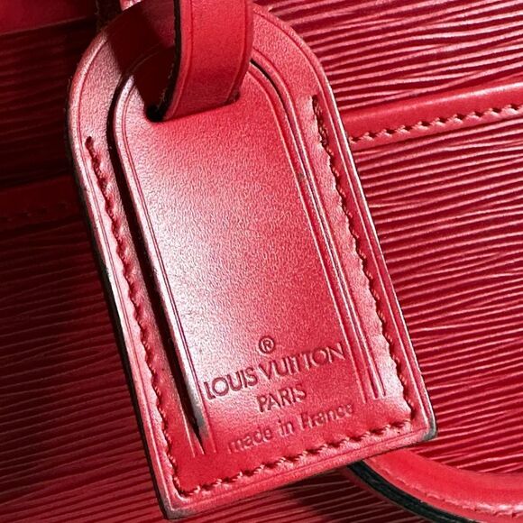💯Authentic LOUIS VUITTON Epi Riviera Hand Bag Red🍀 - Picture 11 of 14